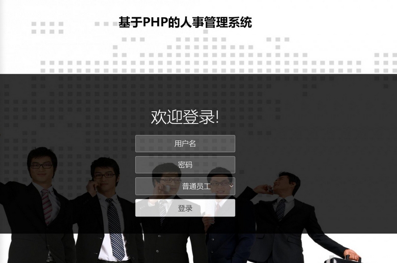 基于php人事管理系统-毕设猫